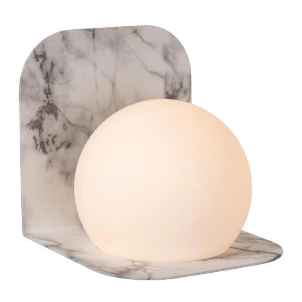 Lucide DAVY - Wall light Bathroom - 1xG9 - IP44 - Grey - detail 1